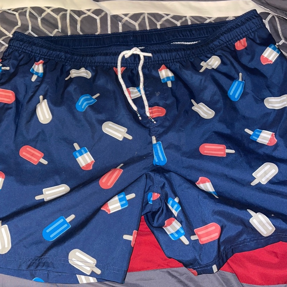 Means swim trunks